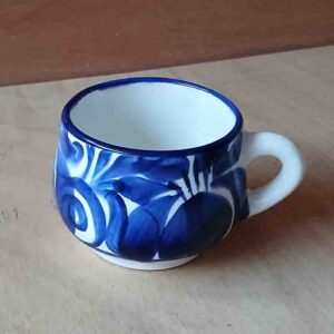 Taza talavera azul