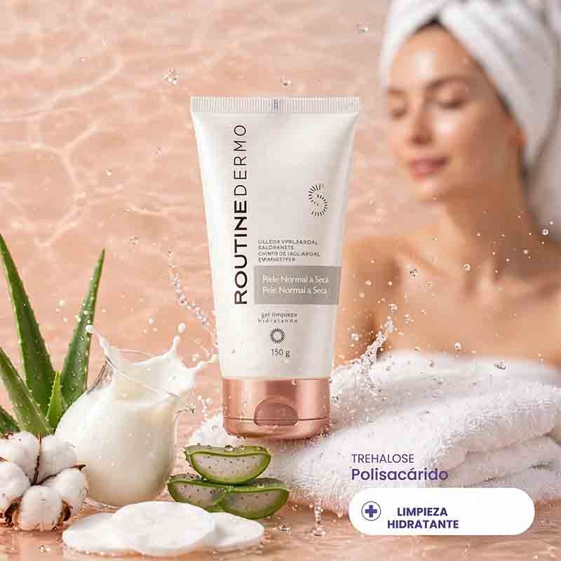Gel de limpieza equilibrante | Piel seca - normal